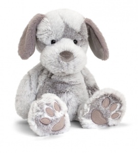 Keel Toys Love to Hug Pets 25cm Grey Dog Plush Soft Toy